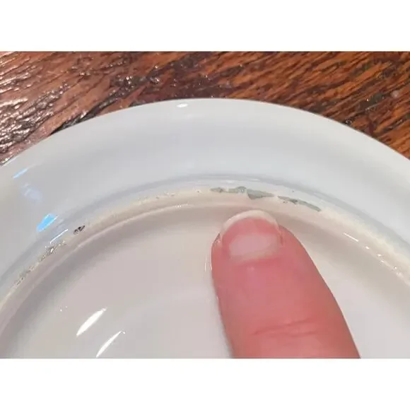 Vintage Victoria Austria Demitasse/Espresso Cup & Saucer, Gold, Black, Set of 10